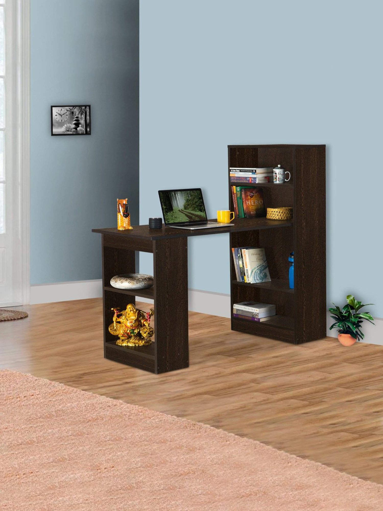 Durian Chaste Black Fabric Executive Chair