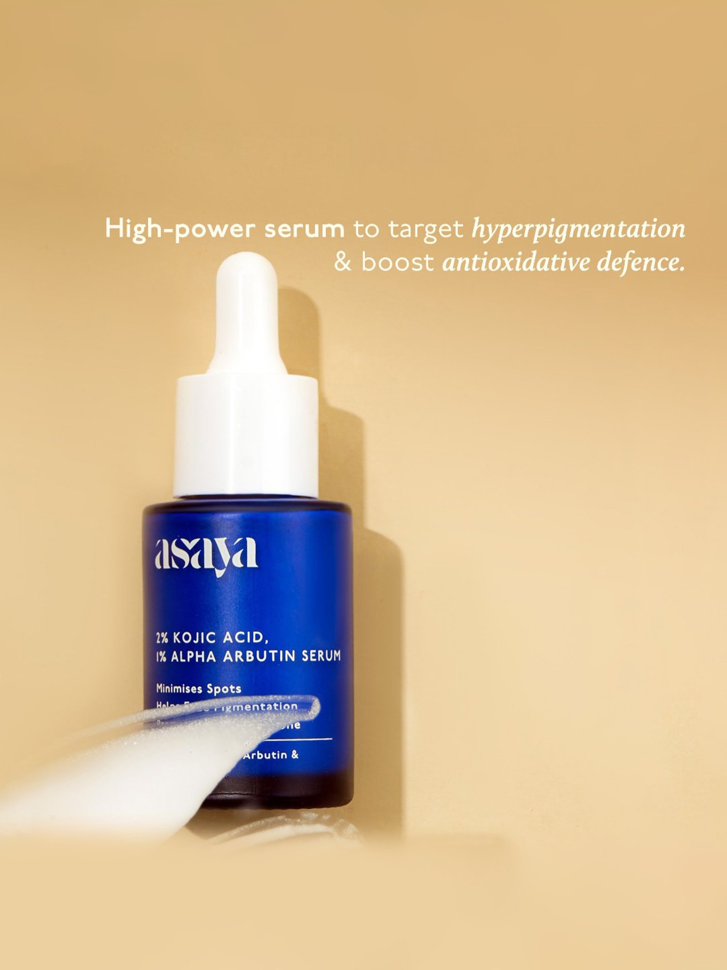 Asaya 2% Kojic Acid & 1% Alpha Arbutin Serum - 30 ml