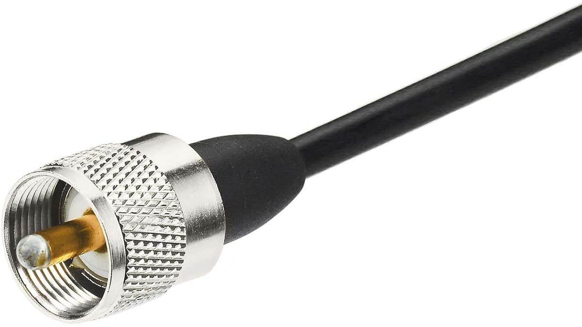 Mobile Radio Antenna Dual Band VHF/UHF 136-174MHz/400-470MHz and PL259 Male Connector Magnetic Mount Base for Vehicle Ham Radio Car Truck Amateur Radio NL-R2