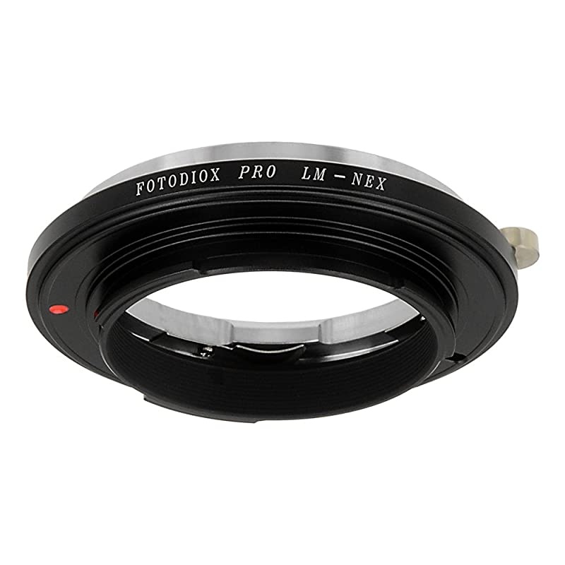 Pro Lens Mount Adapter, Leica M Lens to Sony Alpha NEX Camera, fits Sony NEX-3, NEX-5, NEX-5N, NEX-7, NEX-7N, NEX-C3, NEX-F3, Sony Camcorder NEX-VG10, VG20, FS-100, FS-700, fits Leica M lens, CL lens