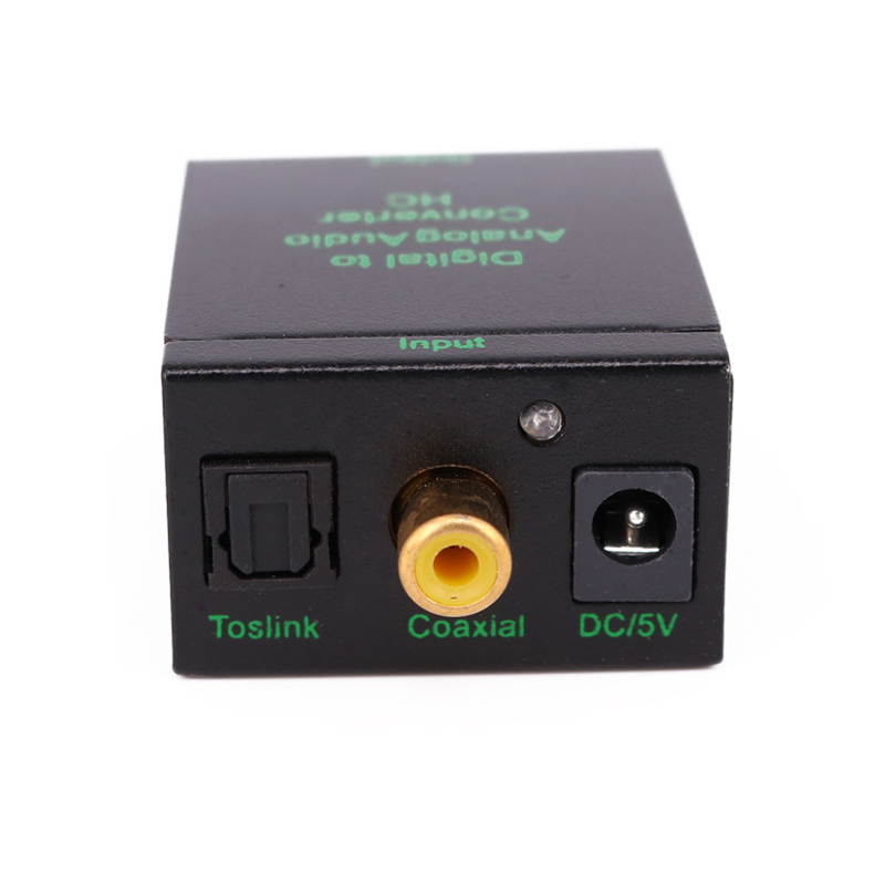 Audio Converter Protable Digital To Analog Audio Converter Adapter For Coaxial Or For Toslink Digital Audio Converter For PS4 TV (1 pcs)