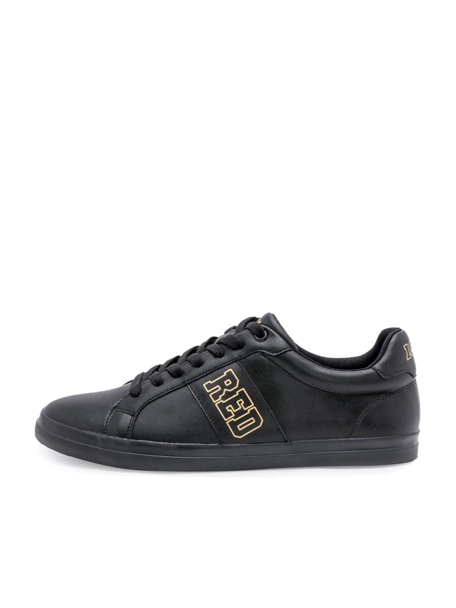 Red Tape Men's Black Casual Sneakers