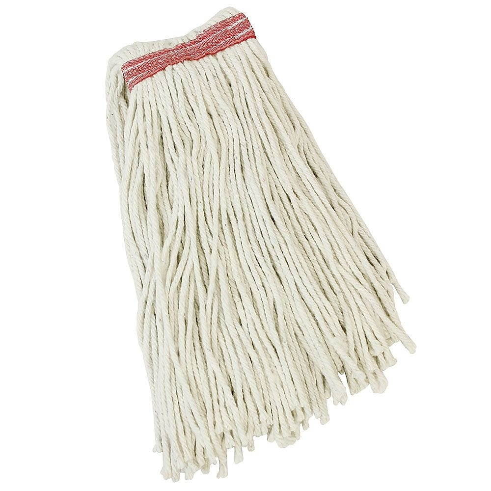 Libman Cut-End Wet Mop Head Recycled Cotton Blend 20 oz. White 00975