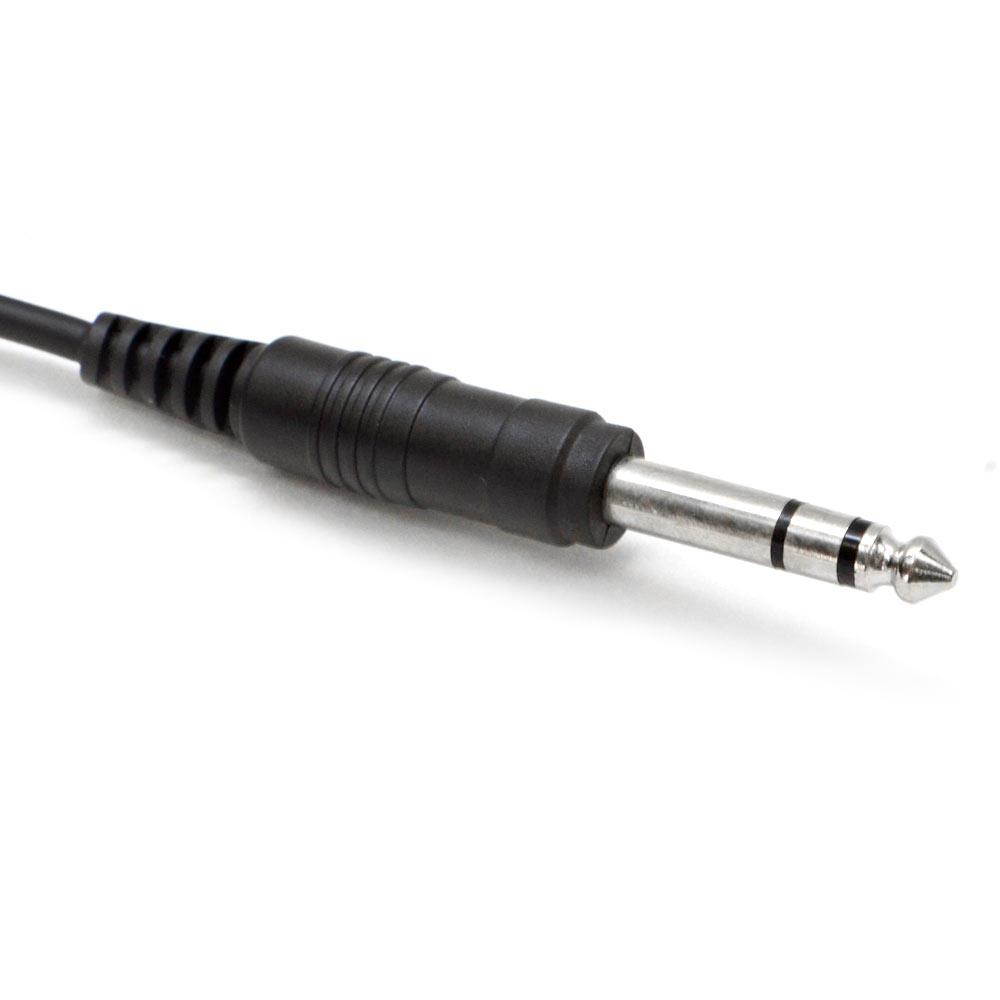 Seismic Audio - SA-iERQM25-2Pack - 2 Pack of 25 Foot 1/8 Inch 3.5mm Stereo TRS Male to 1/4 Inch 6.35mm Male Audio Patch Cables