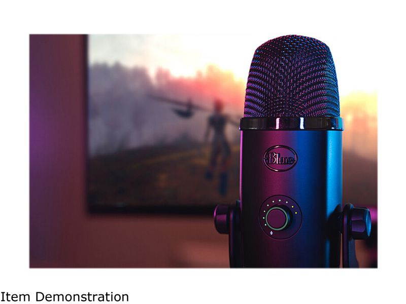 Blue Yeti USB Microphone - Blackout