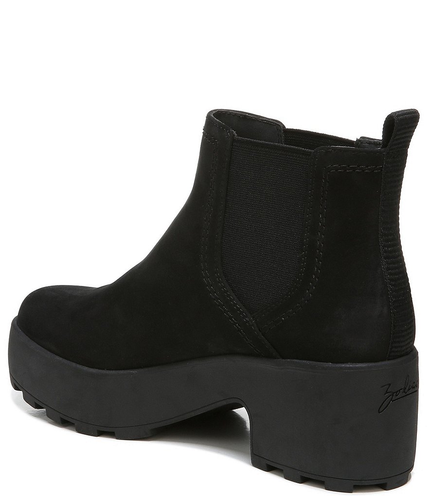 Zodiac Tavi Leather Chelsea Platform Booties