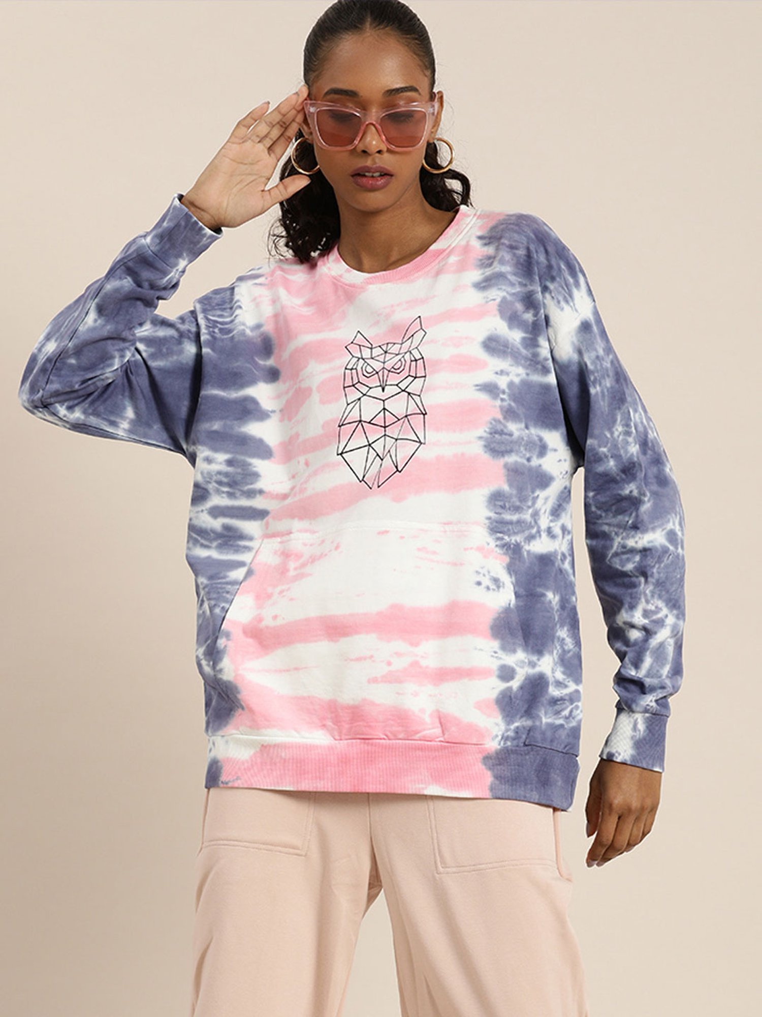 Dillinger Multicolor Tie - Dye Sweatshirt