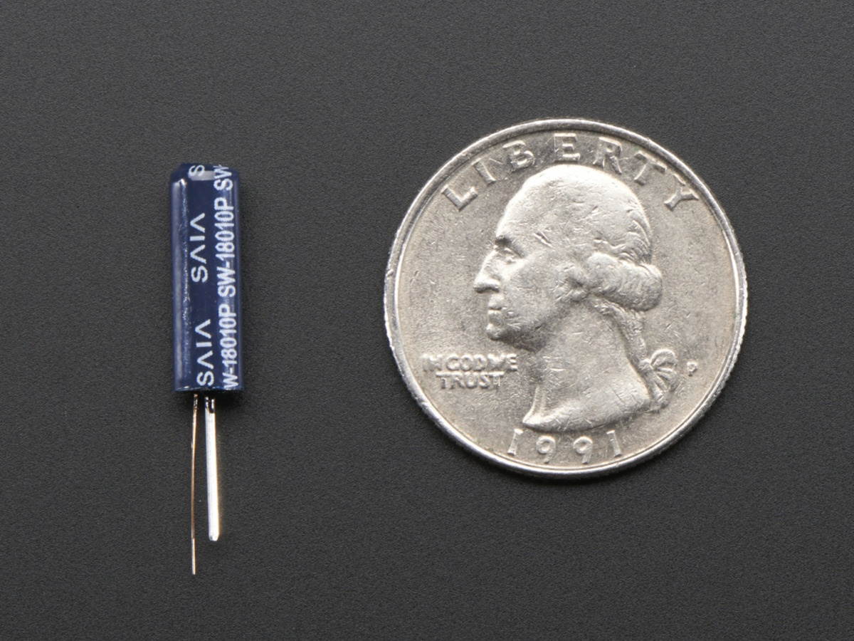 Fast Vibration Sensor Switch (Easy to trigger) Adafruit 1766