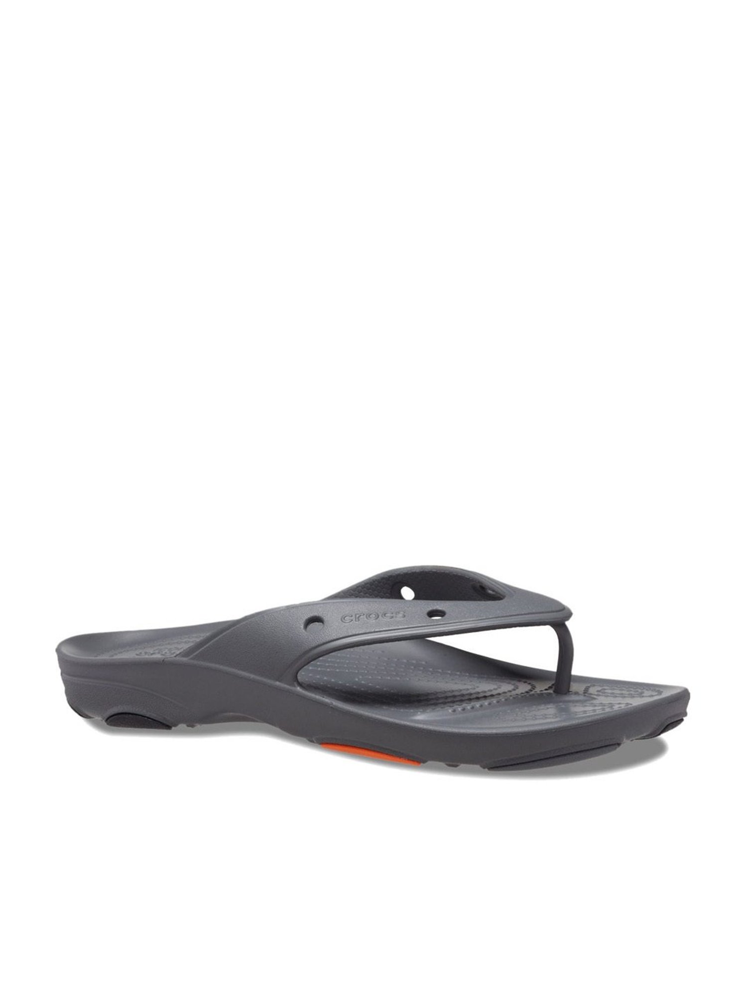 Crocs Men's Classic Slate Grey Flip Flops