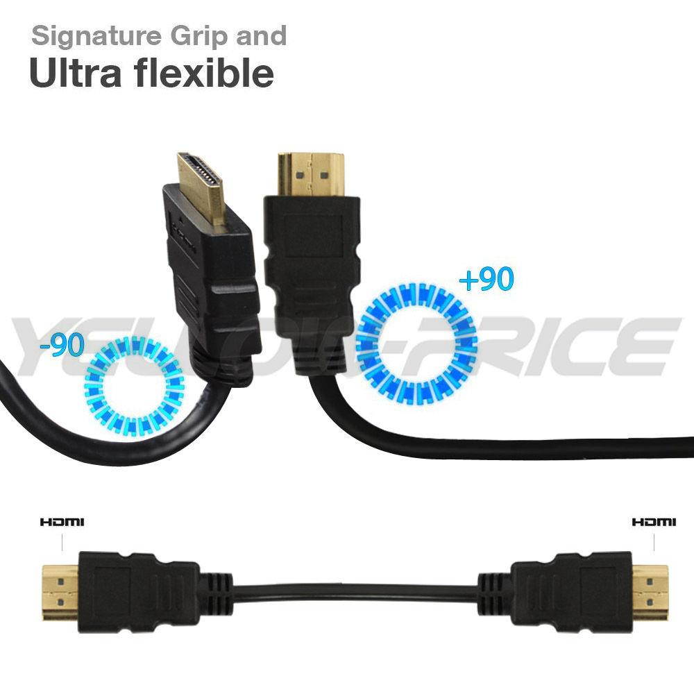 Premium 25FT Standard Long HDMI v1.4 Cable 3D 1080P Gold Plated