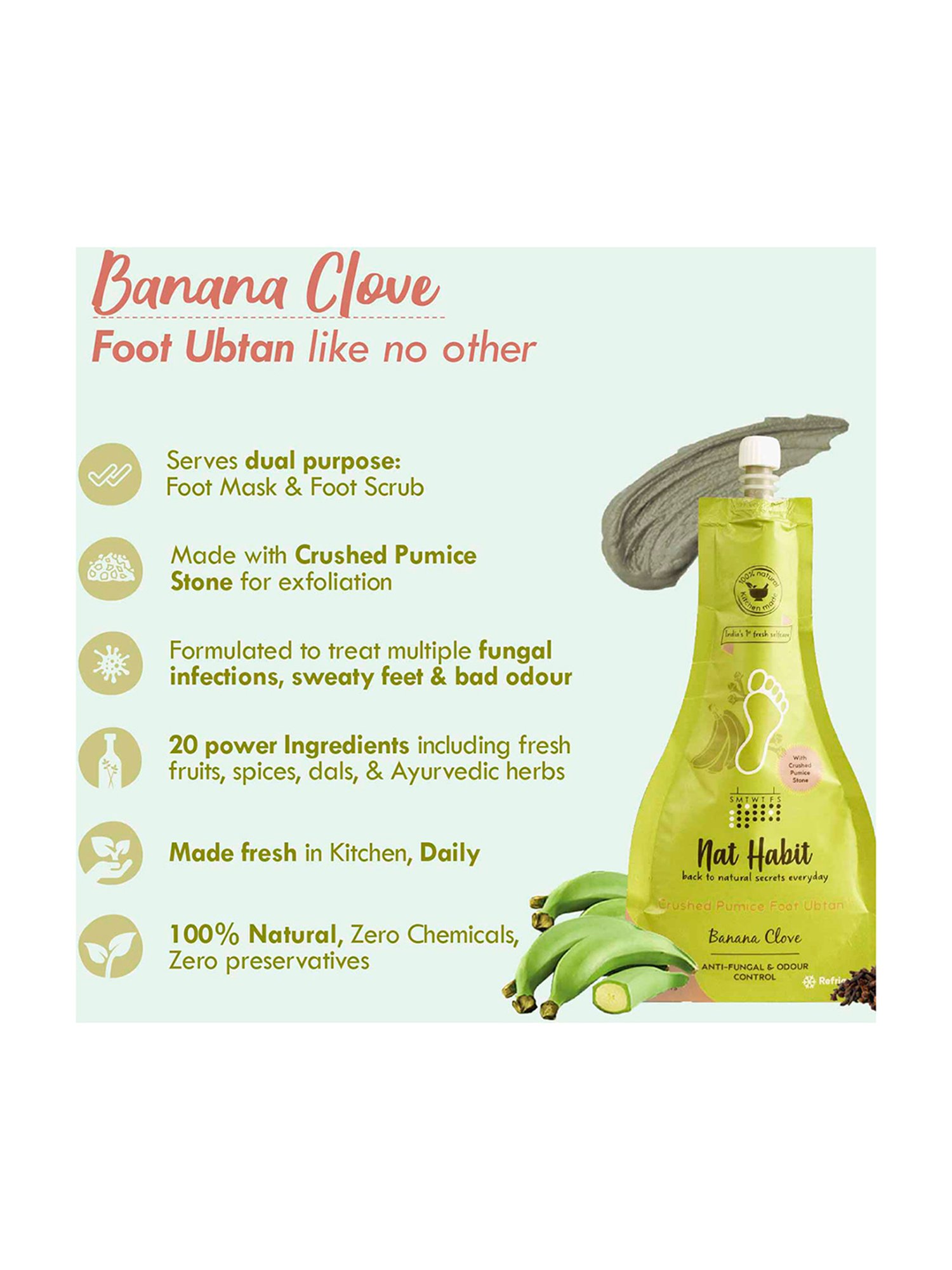 Shae Lavender Hand & Foot Scrub - 100 gm