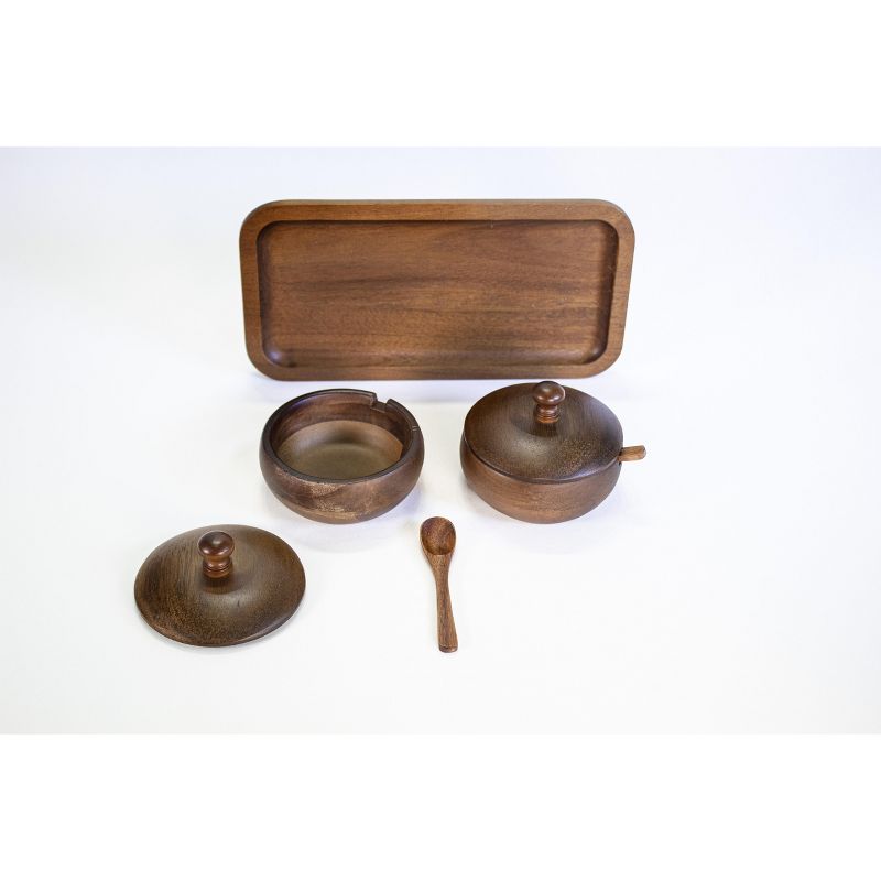 BergHOFF Acacia Wooden Spice Jar Set