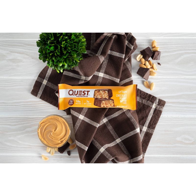 Quest Hero Chocolate Peanut Butter Protein Bar - 4ct/7.62oz Total