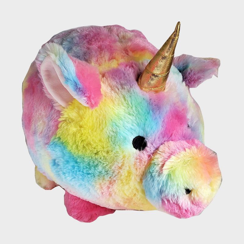 Pig Tie Dye Plush Bank