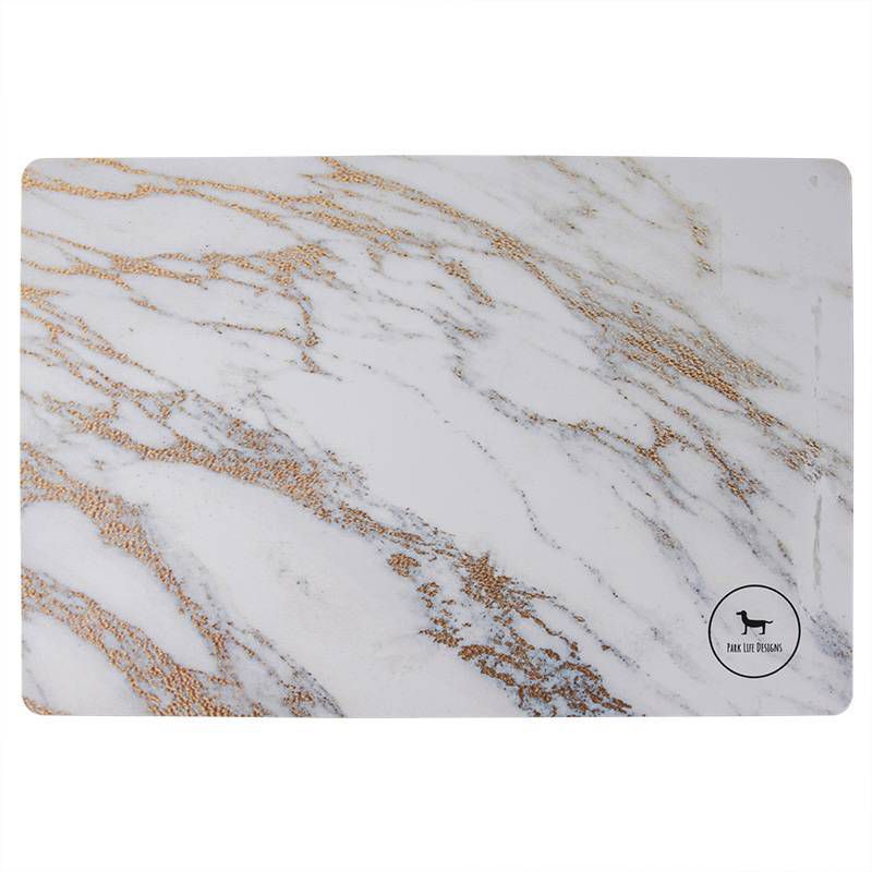 Park Life Designs Daze Pet Placemat - Gold