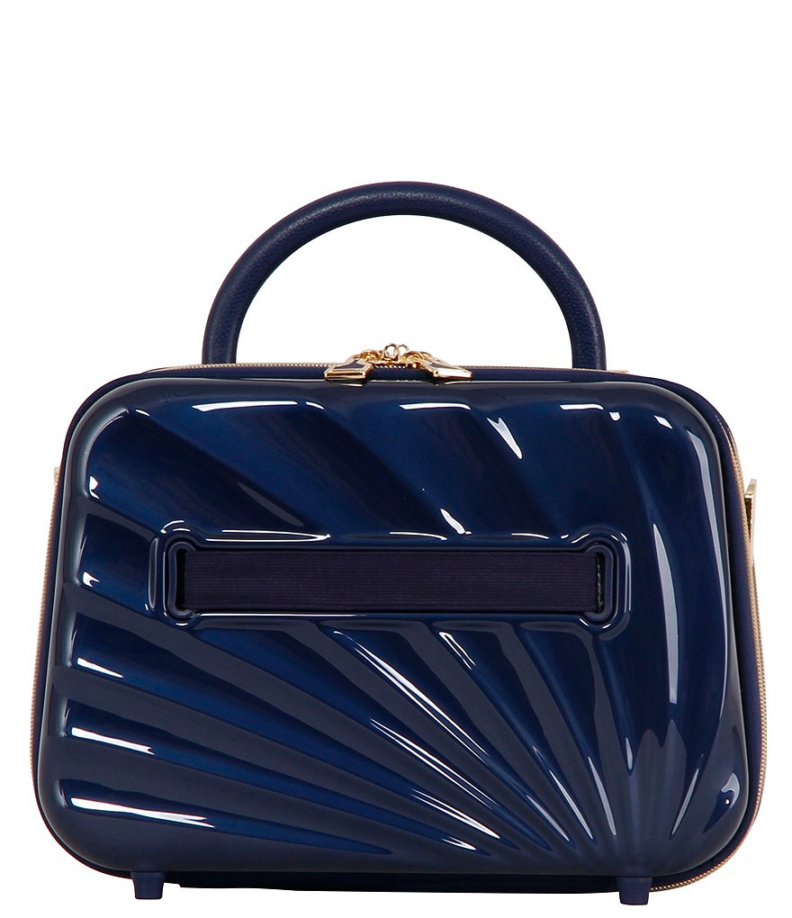 ROYCE New York Leather Large Cosmetic Bag