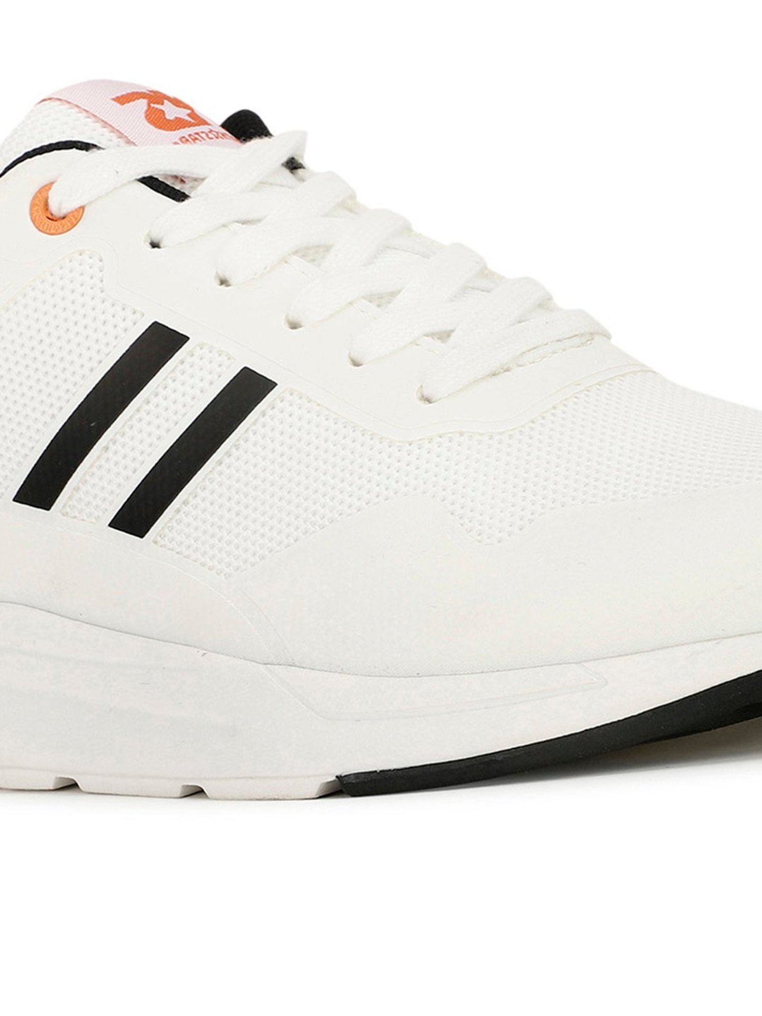 North Star by Bata Men's White Casual Sneakers