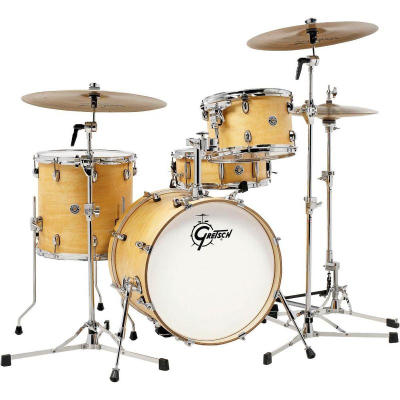 Gretsch Drums Catalina Club Jazz 4-Piece Shell Pack Satin Walnut Glaze