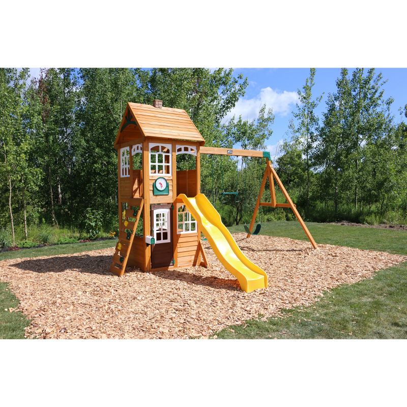 KidKraft McKinley Wooden Swing Set/Playset