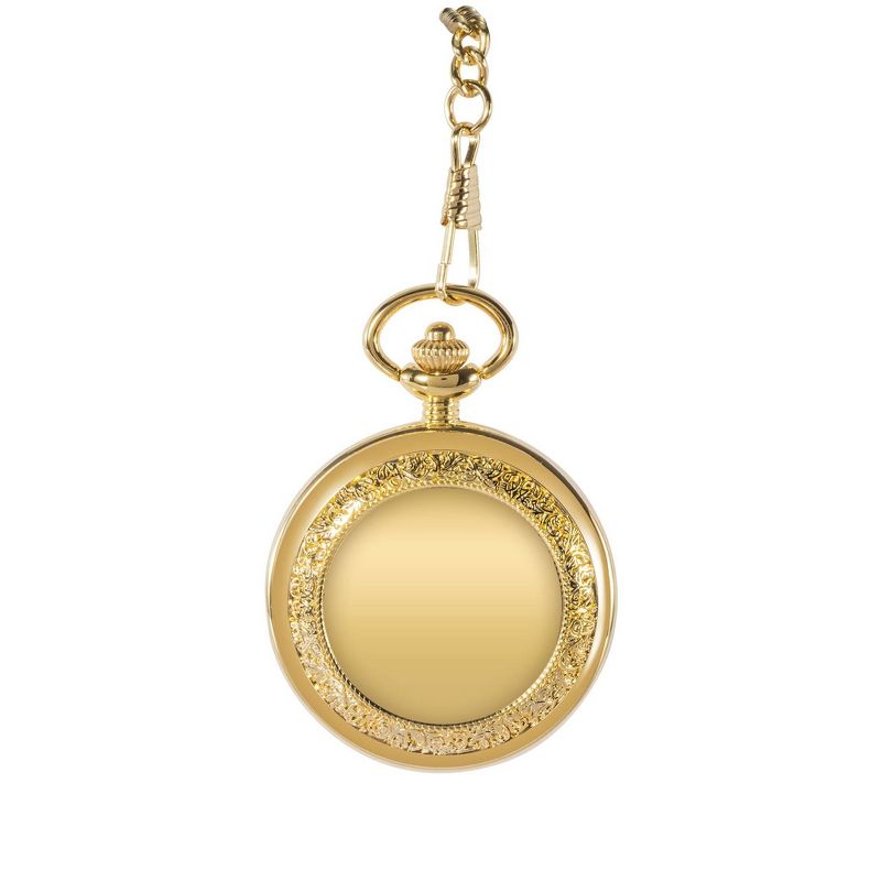 Men's eWatchfactory Family GRANDPA Pocket Watch - Gold