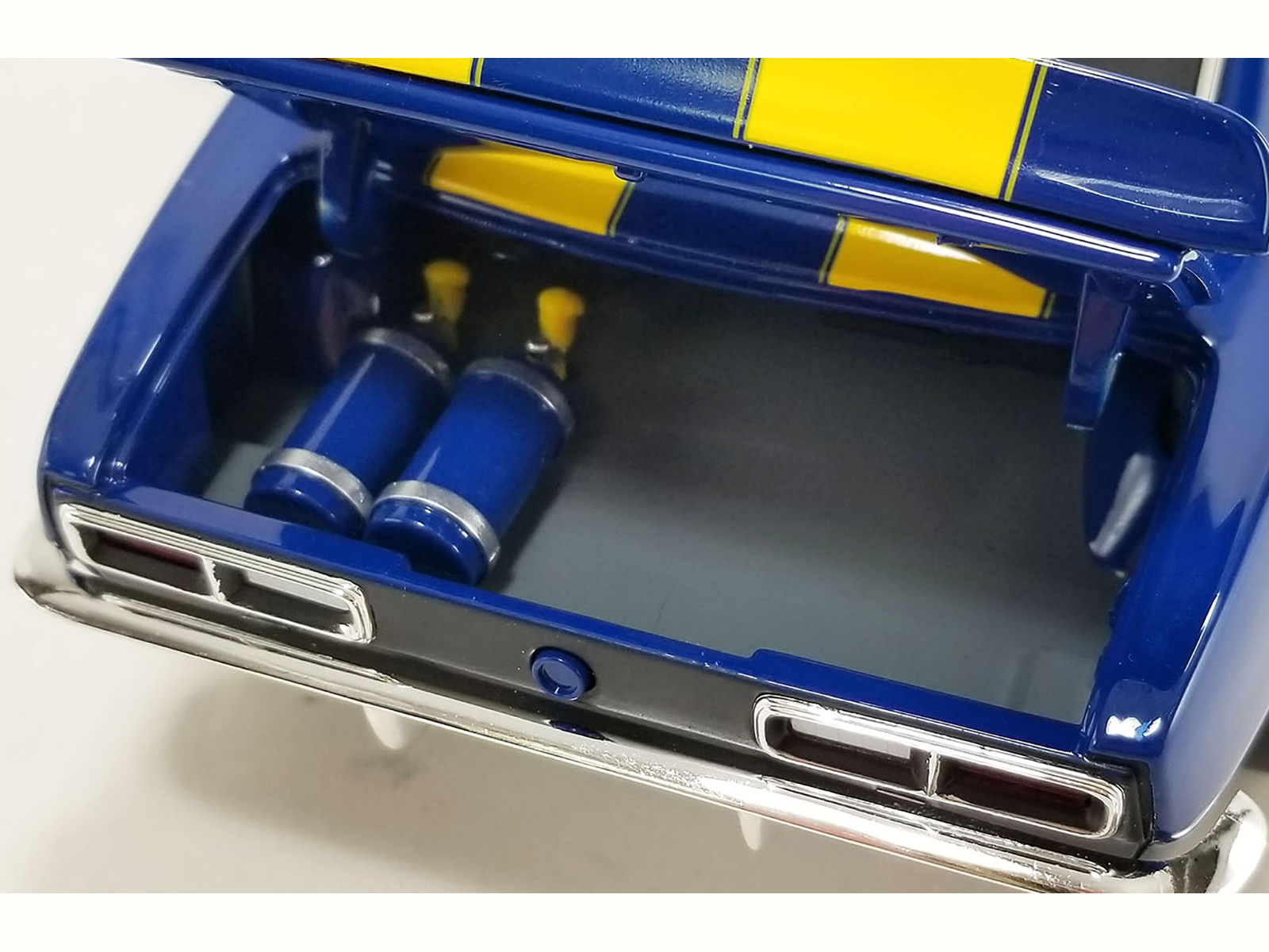 1969 Chevrolet Camaro Z/28 Carolina Blue with White Stripes Limited Edition to 420 pieces Worldwide 1/18 Diecast Model Car by ACME