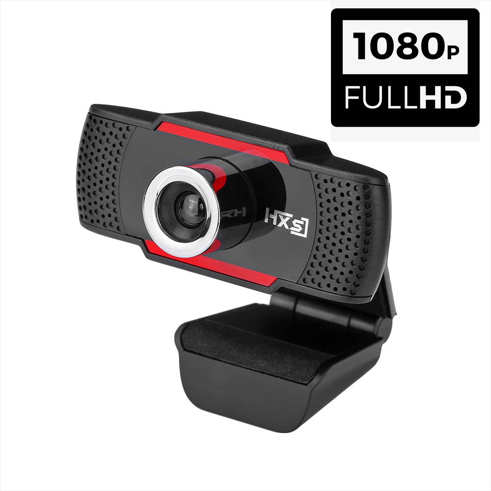 Ultra S80 HD Pro Computer Webcam - 1080p Streaming Camera Widescreen Video - 2 Omni-Directional Built in Mic for Calling and Recording, for Desktop or Laptop
