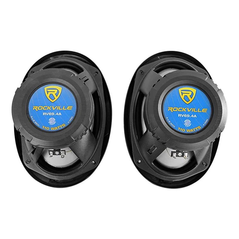 Pair  RV69.4A 6x9" 4-Way Car Speakers 1000 Watts/220w RMS CEA Rated