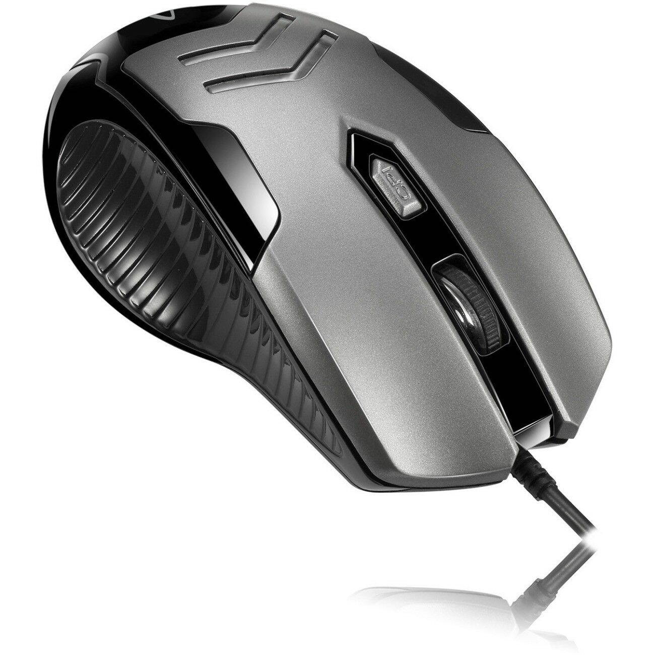 Adesso Multi-Color 6-Button Gaming Mouse 6 Buttons 3200 dpi