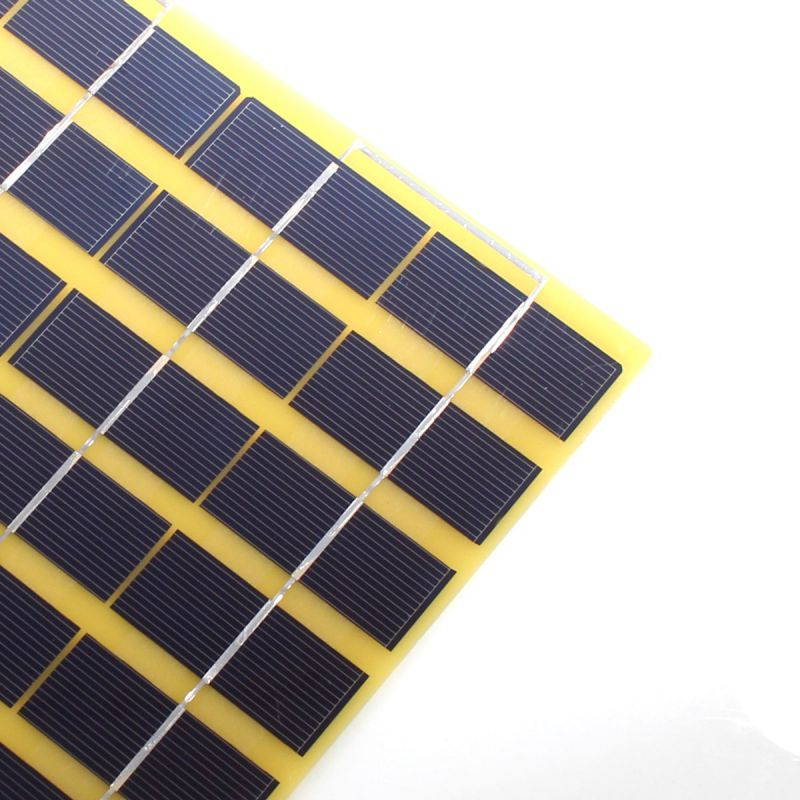 Universal 5W 18V 270mA Solar Panel Glass Fiber Module Charger Solar Cell
