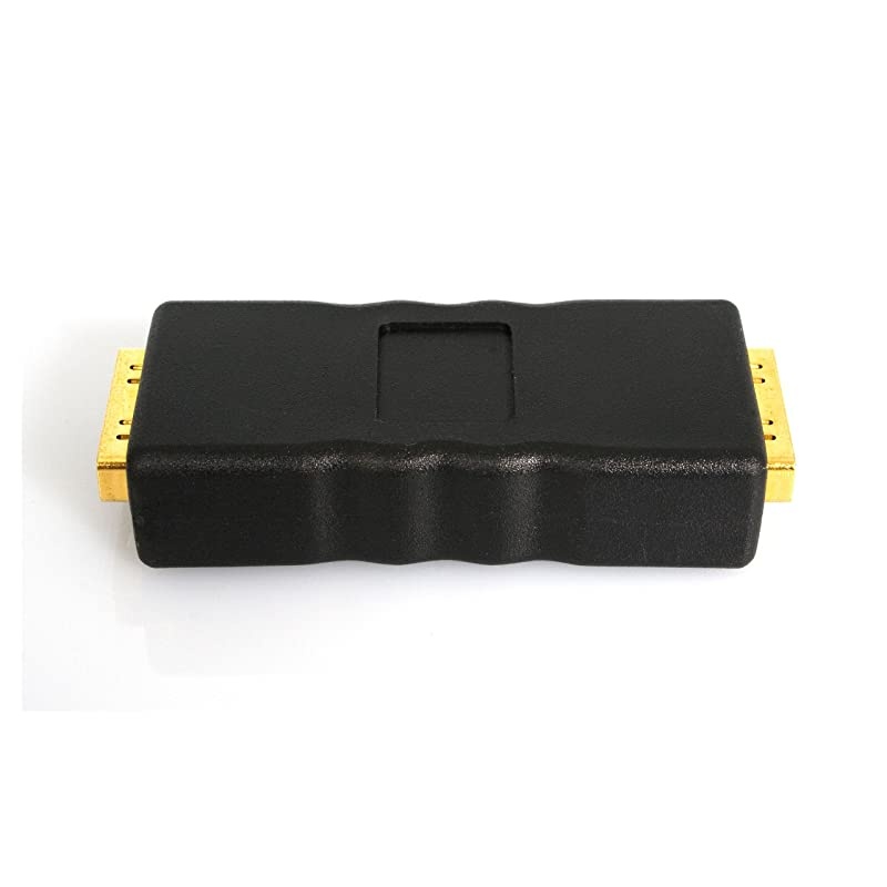 com HDMI Coupler Gender Changer HDMI to HDMI FF Gender Changer Adapter Coupler GCHDMIFFBlack