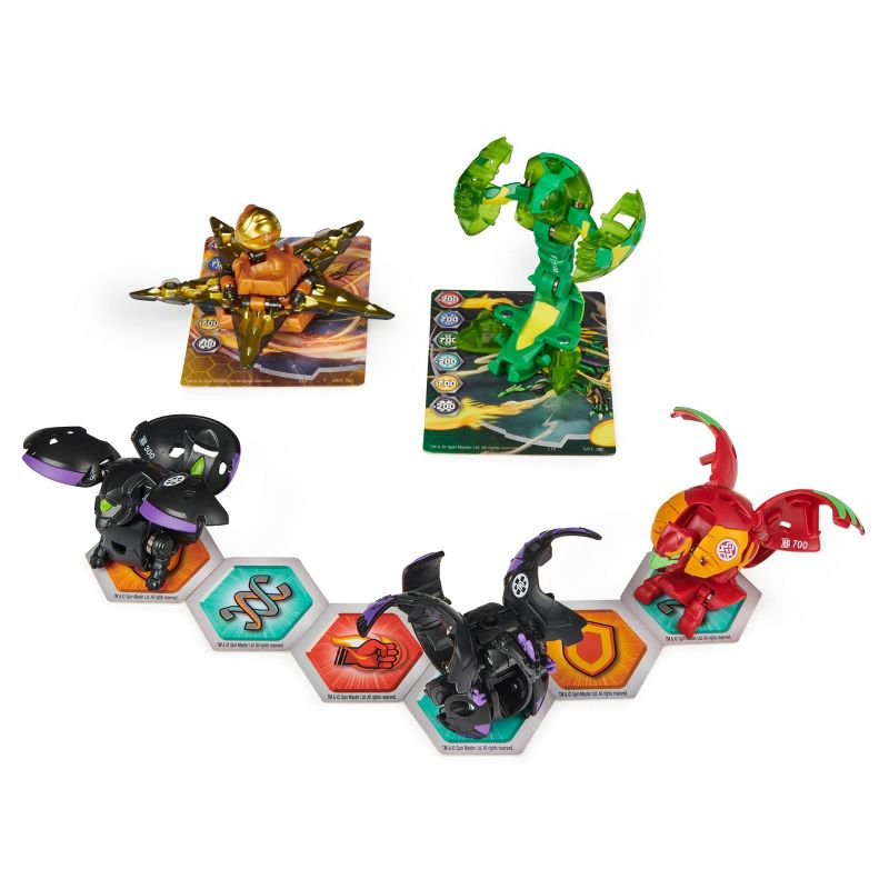 Bakugan Geogan Brawler Pack - Exclusive Mutasect and Stardox Geogan and 3 Bakugan