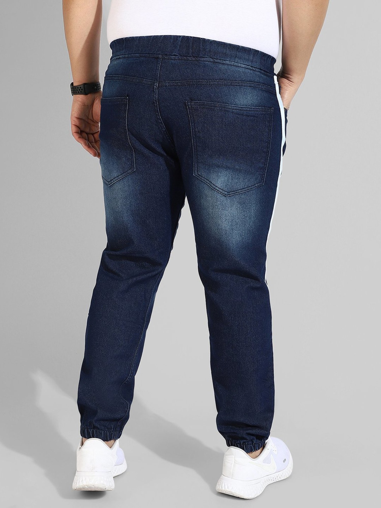 Instafab Plus Blue Regular fit Plus Size Jeans