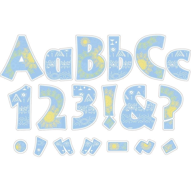 Barker Creek 4" 2pk Thoughtfulness Letter Pop Out 510 Characters