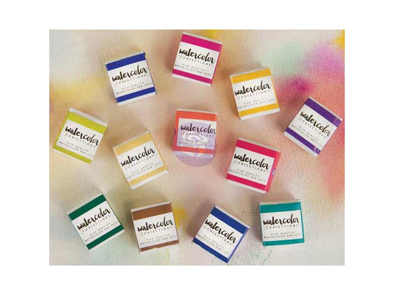 Prima Watercolor Confections Watercolor Pans 12/Pkg-Tropicals