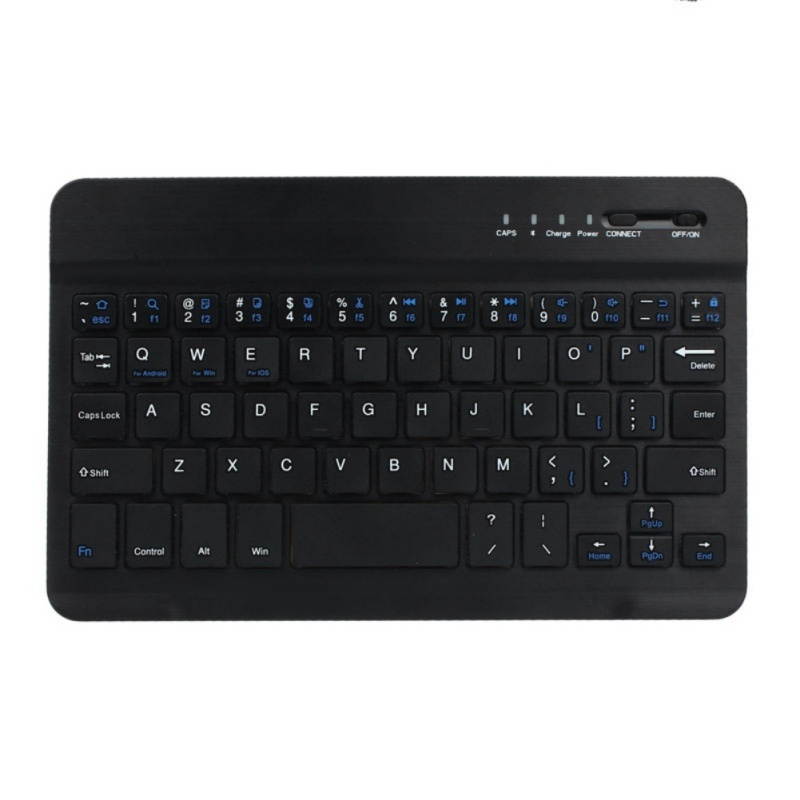 Bluetooth KeyboardUltra-Slim Rechargeable Wireless Bluetooth Keyboard for iOS, Android, Windows, and Mac Compatible with iPad, iPad Pro, iPhone, Android Tablets