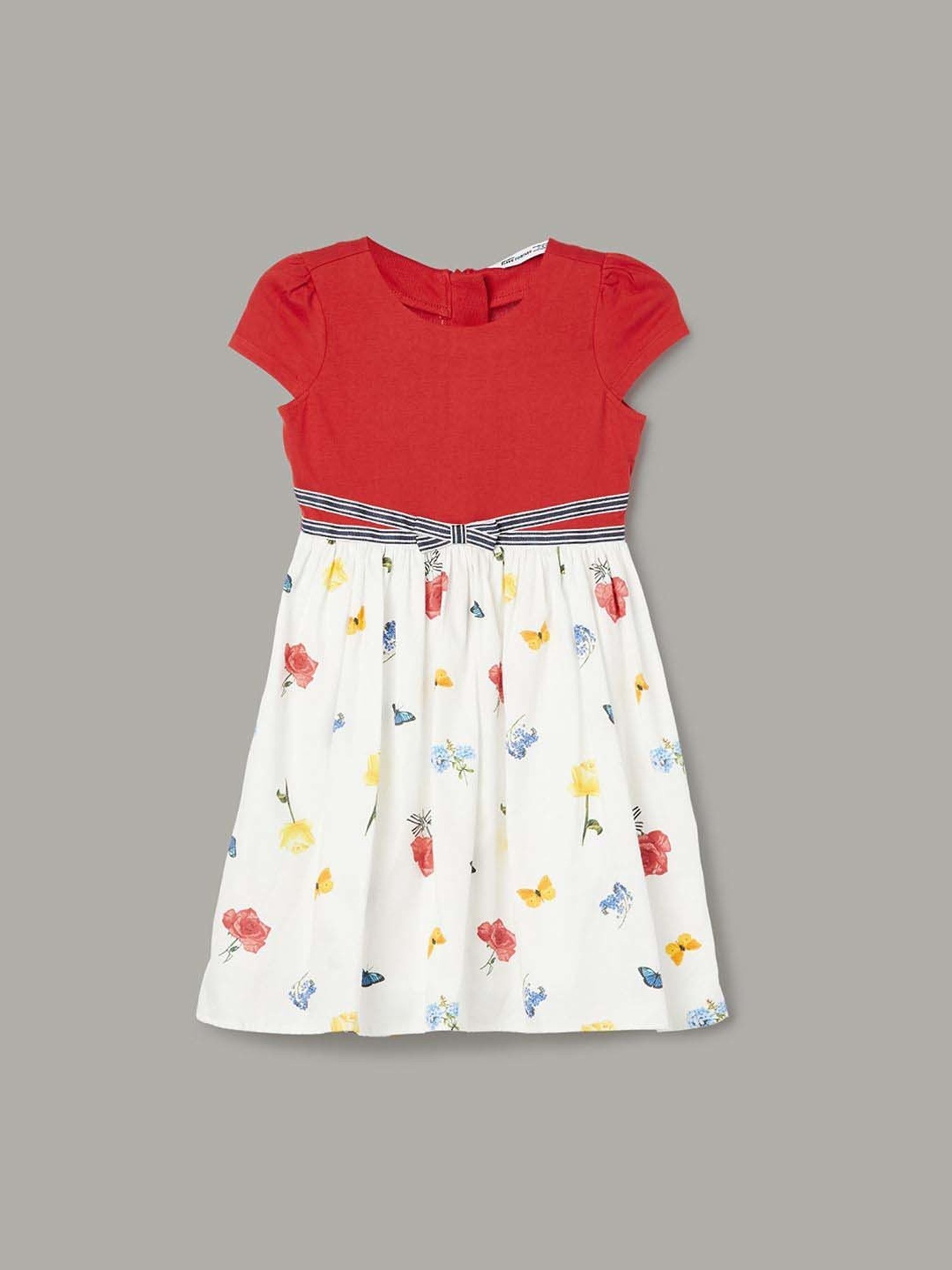 Fame Forever by Lifestyle Girls Multicolor Cotton Printed Dress