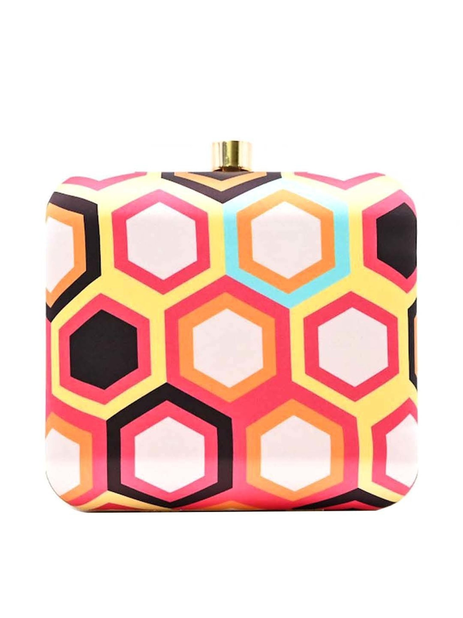Sugarcrush Multicolor Printed Clutch