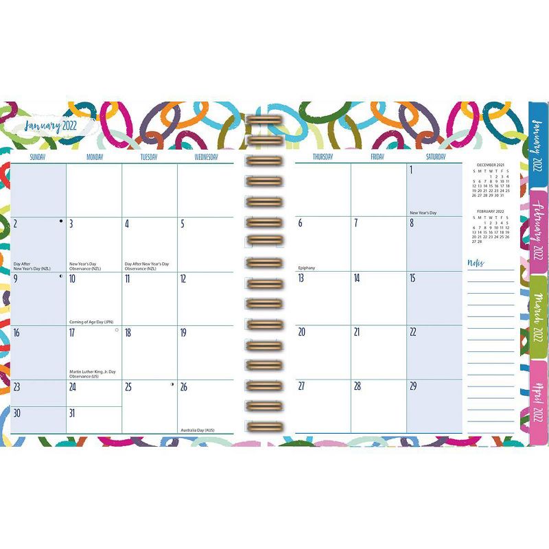 2021-22 17 Month Plan-It Planner 9.5" x 11" Journey of the Heart - Wells St. by Lang
