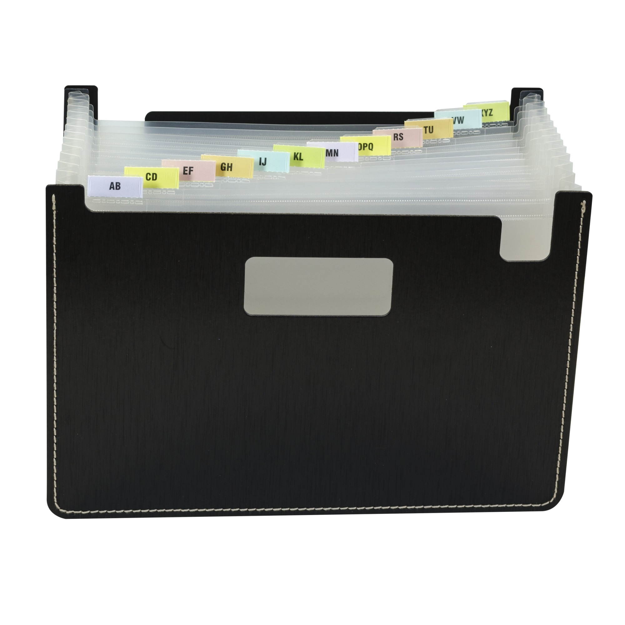 C-Line Expanding File 13-Pocket 13"Wx9-1/4"Lx9/10"H Black 53301