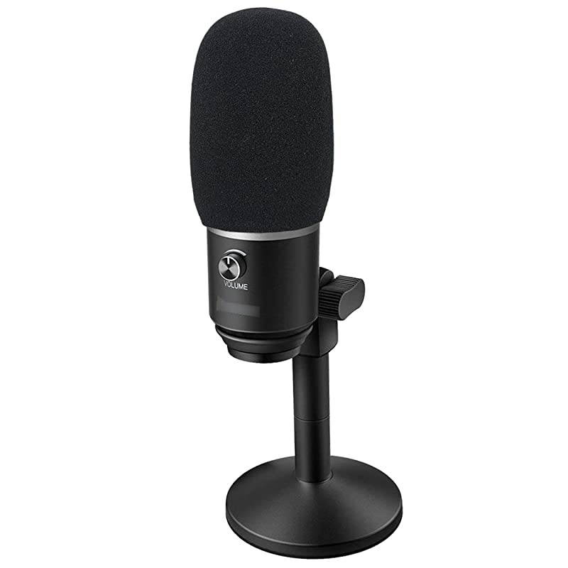 Foam Microphone Windscreen Wind Cover Mic Pop Filter Compatible with FIFINE USB Microphone K670 for Recording Podcasting