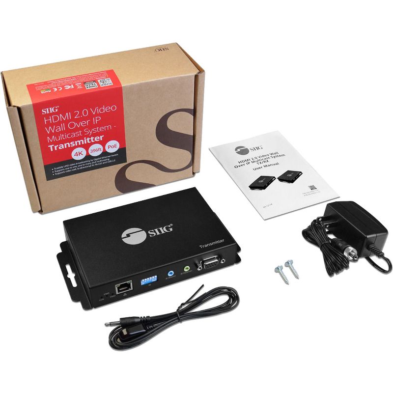 Philips 3 Port HDMI Switch - Black