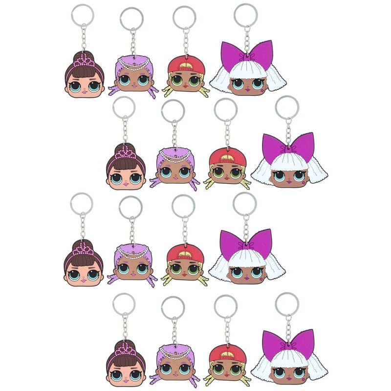 L.O.L. Surprise! 16pk Silicone Keychain