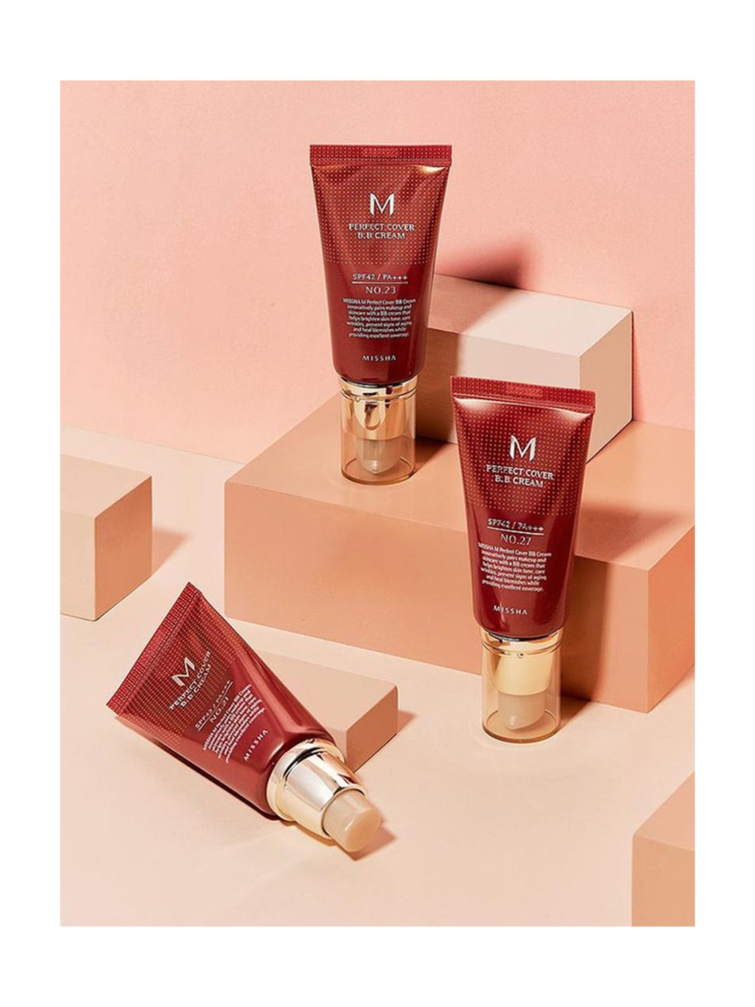 Missha M Perfect Cover B.B Cream Spf42/Pa+++ No.29/Caramel Beige - 50 ml