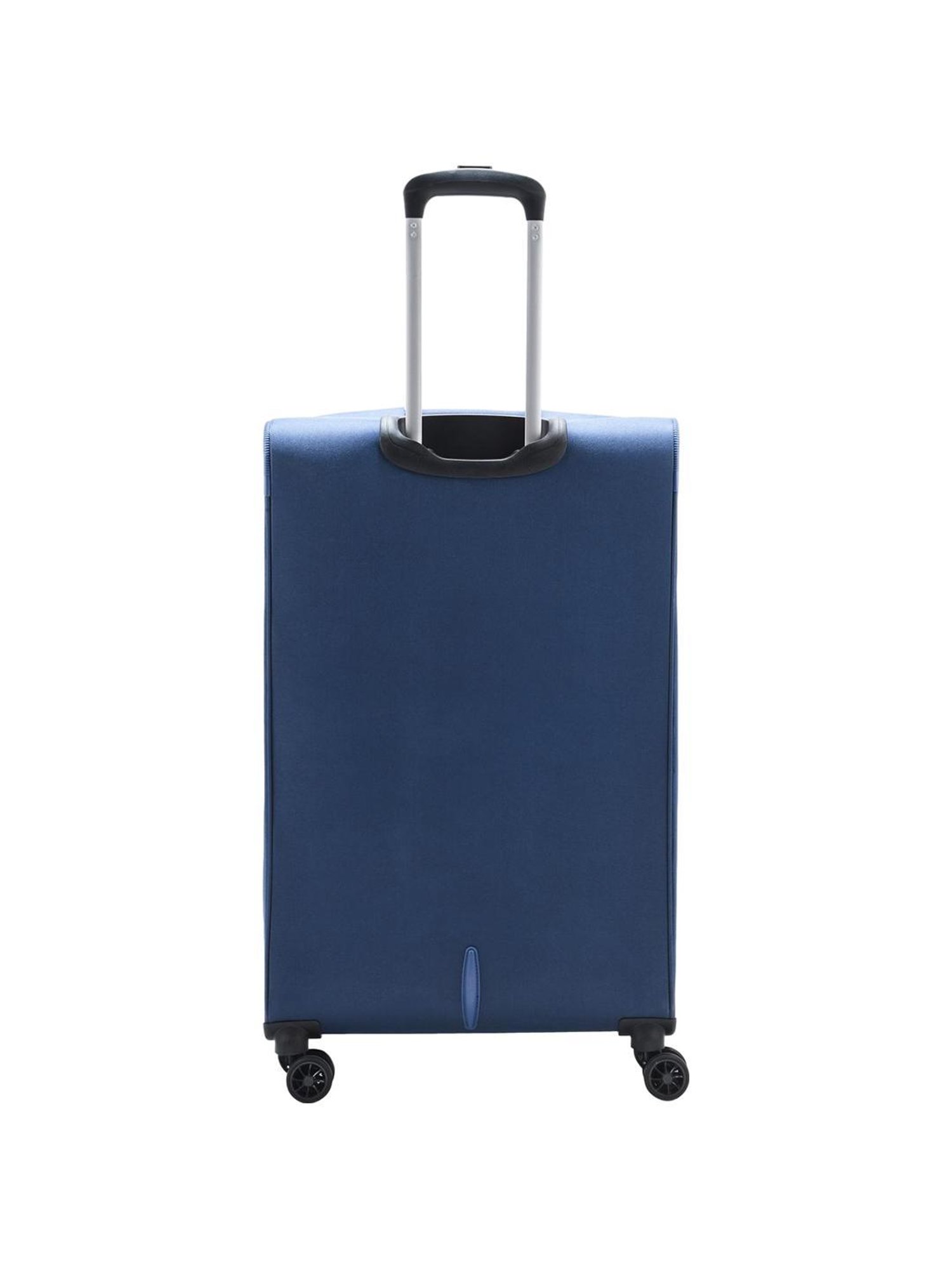 Aristocrat Dark Blue Solid Soft Large Trolley Bag - 32 cm