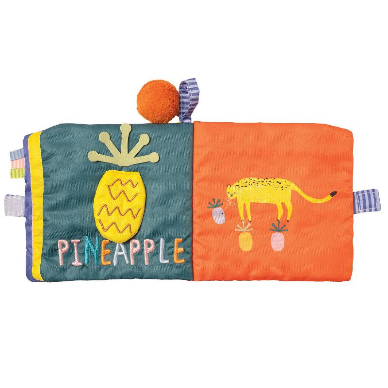 Manhattan Toy Fruity Fun Time Soft Book, Ages 0 Months and Up