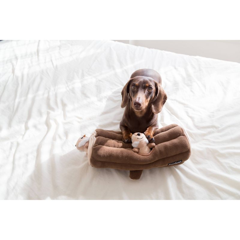 ZippyPaws Burrow Log Dog Toy