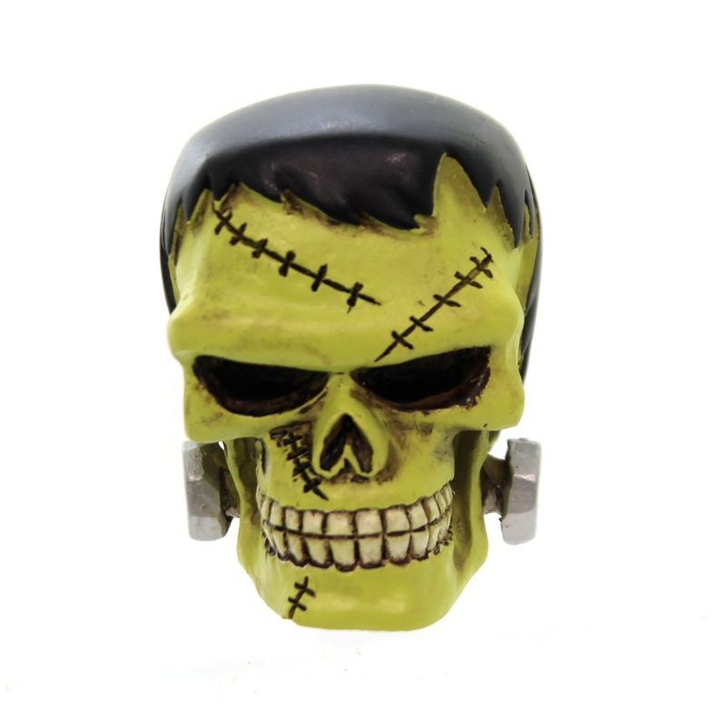 Halloween 2.25" Frankenskull Shift Knob Summit Collection  -  Decorative Figurines