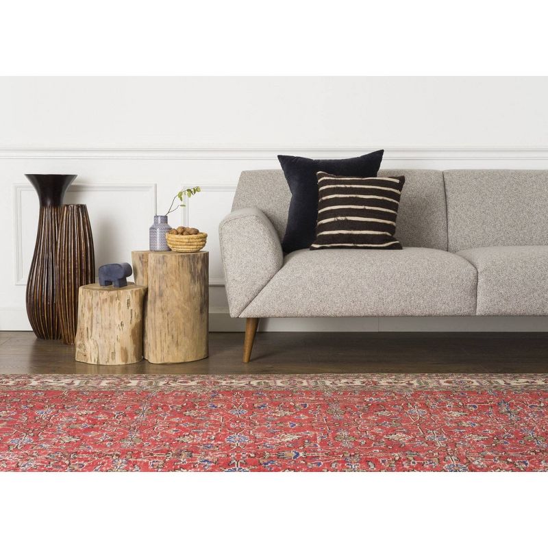 6'7"x10'2" Vintage One-of-a-Kind Dorlinde Rug Red - Revival Rugs