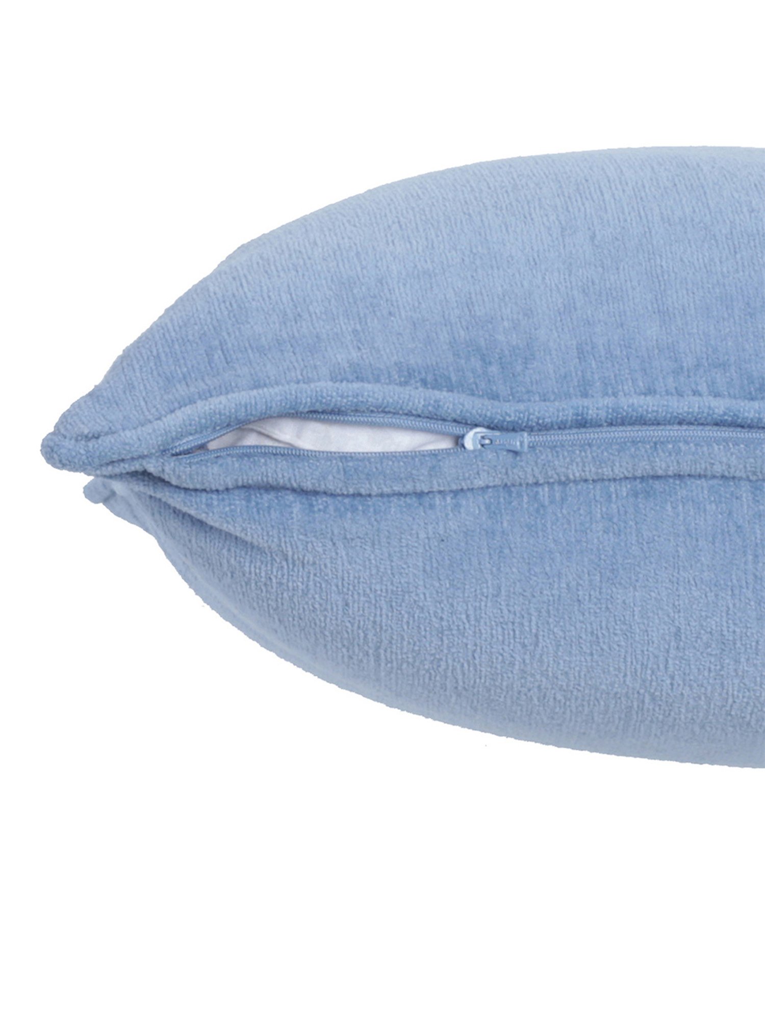 Maspar Colorart Jessica Solid Blue 110 TC Cotton Cushion Cover