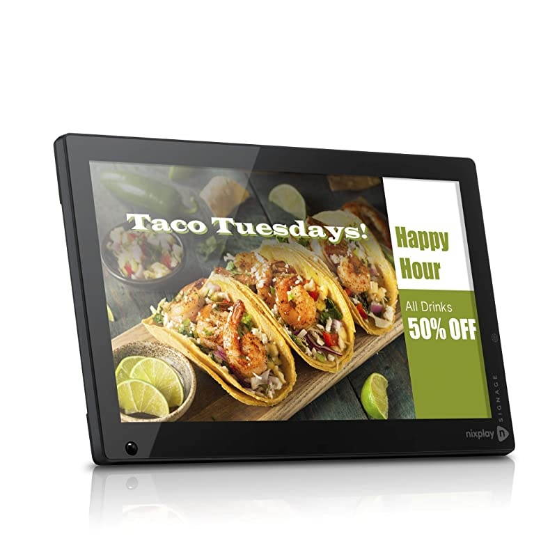 15.6"- Simple, scalable and Stunning Digital Signage, Ready to use Right Out of The Box. Remote Content Management